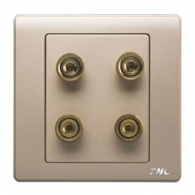 Ổ cắm loa đôi Q5802SBG